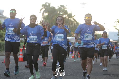 Race photo from Jabar Run 10K 2024