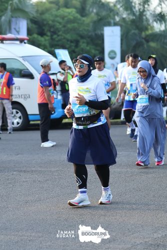 Race photo from Taman Budaya x BOGORUN 2025