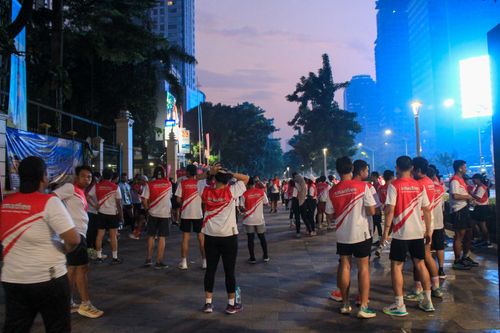 Race photo from Smartfren Run 2024 Vibes