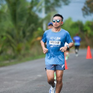 Race photo from Belitung Multisport Festival