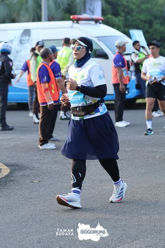 Race photo from Taman Budaya x BOGORUN 2025