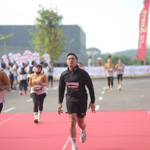 Race photo from KEDIRI HALF MARATHON 2026