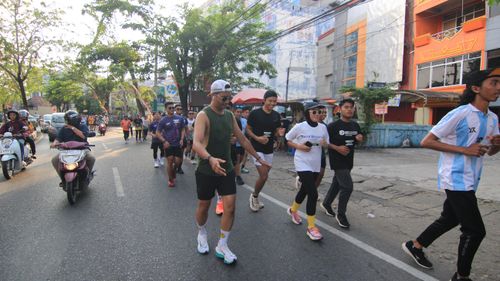 Race photo from ABR 2024 VIBES