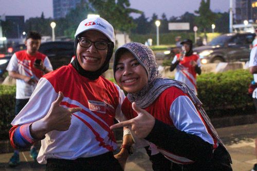 Race photo from Smartfren Run 2024 Vibes