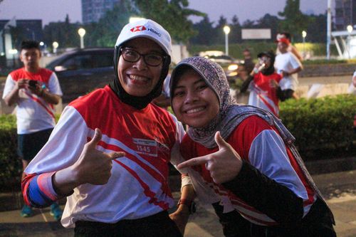 Race photo from Smartfren Run 2024 Vibes