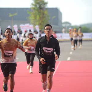 Race photo from KEDIRI HALF MARATHON 2026