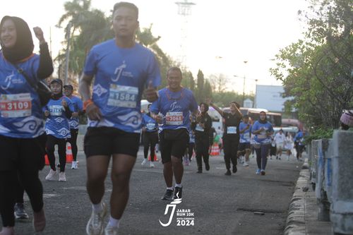 Race photo from Jabar Run 10K 2024