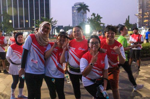 Race photo from Smartfren Run 2024 Vibes