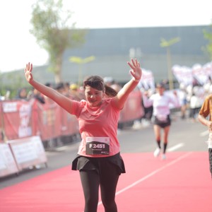 Race photo from KEDIRI HALF MARATHON 2026