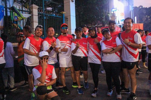 Race photo from Smartfren Run 2024 Vibes