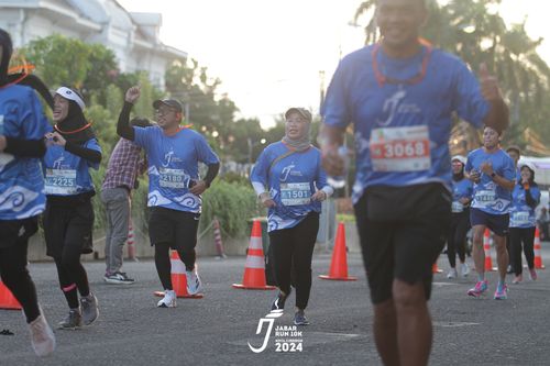 Race photo from Jabar Run 10K 2024