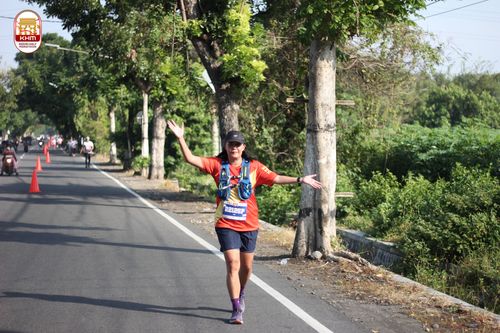 Race photo from Kediri Half Marathon 2024