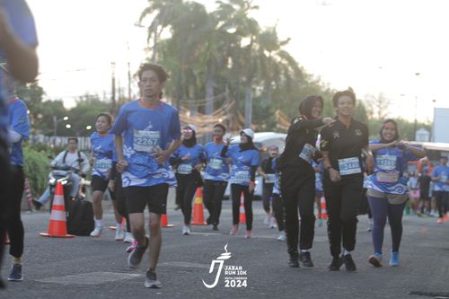 Race photo from Jabar Run 10K 2024