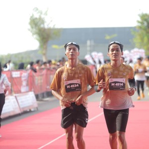 Race photo from KEDIRI HALF MARATHON 2026