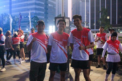 Race photo from Smartfren Run 2024 Vibes