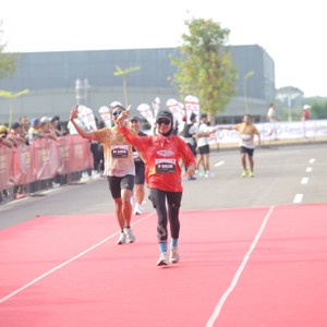 Race photo from KEDIRI HALF MARATHON 2026