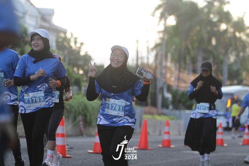 Race photo from Jabar Run 10K 2024
