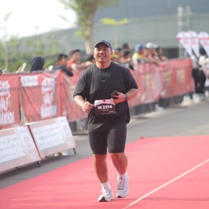 Race photo from KEDIRI HALF MARATHON 2026