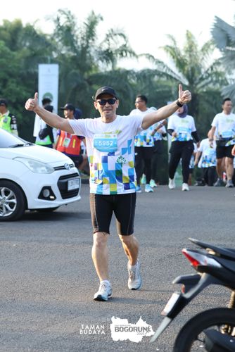 Race photo from Taman Budaya x BOGORUN 2025