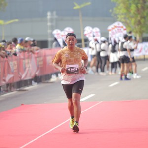 Race photo from KEDIRI HALF MARATHON 2026
