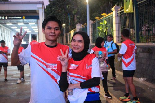 Race photo from Smartfren Run 2024 Vibes