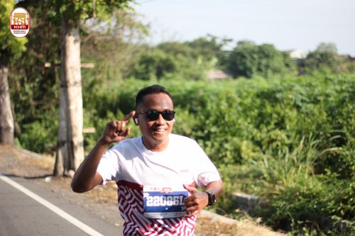 Race photo from Kediri Half Marathon 2024