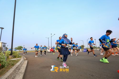 Race photo from ISOPlus Run 2024 Jakarta