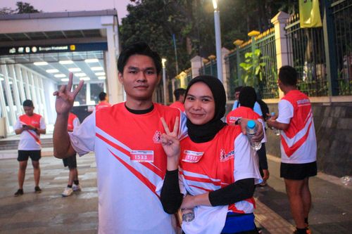 Race photo from Smartfren Run 2024 Vibes