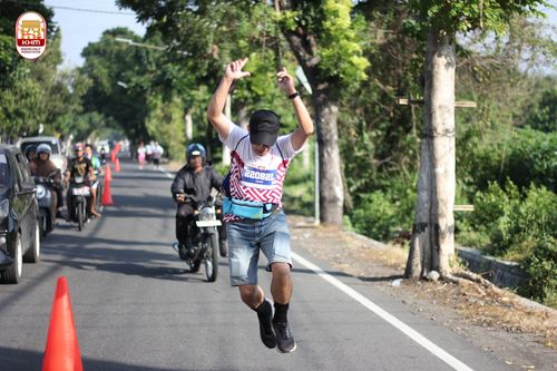 Race photo from Kediri Half Marathon 2024