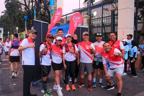Race photo from Smartfren Run 2024 Vibes