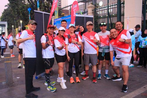 Race photo from Smartfren Run 2024 Vibes