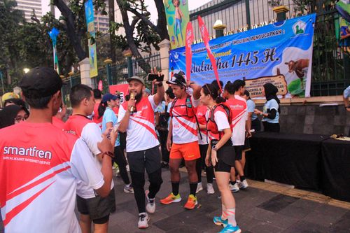 Race photo from Smartfren Run 2024 Vibes
