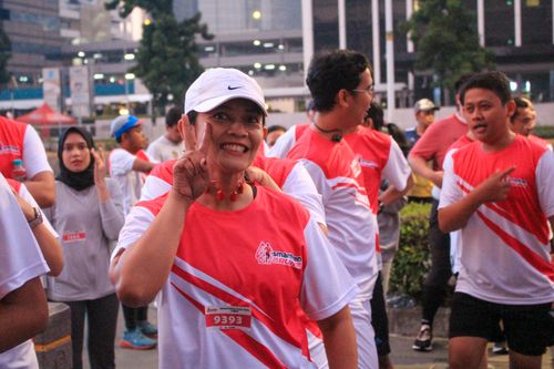 Race photo from Smartfren Run 2024 Vibes