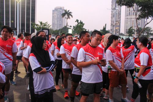 Race photo from Smartfren Run 2024 Vibes