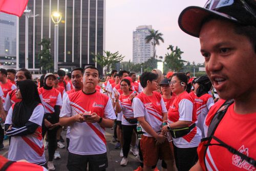 Race photo from Smartfren Run 2024 Vibes