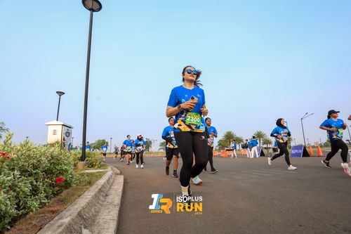 Race photo from ISOPlus Run 2024 Jakarta