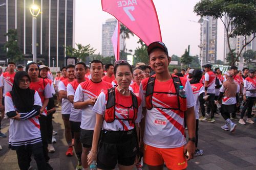 Race photo from Smartfren Run 2024 Vibes