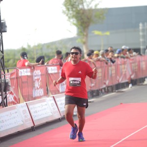 Race photo from KEDIRI HALF MARATHON 2026