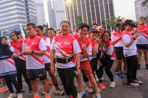 Race photo from Smartfren Run 2024 Vibes