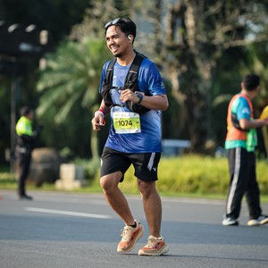 Race photo from BOGORUN 2026