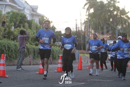 Race photo from Jabar Run 10K 2024
