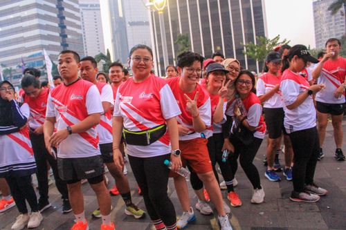 Race photo from Smartfren Run 2024 Vibes
