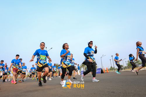 Race photo from ISOPlus Run 2024 Jakarta