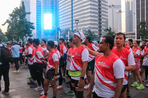 Race photo from Smartfren Run 2024 Vibes
