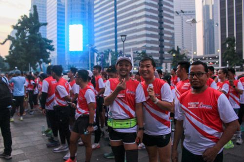 Race photo from Smartfren Run 2024 Vibes