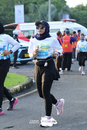 Race photo from Taman Budaya x BOGORUN 2025