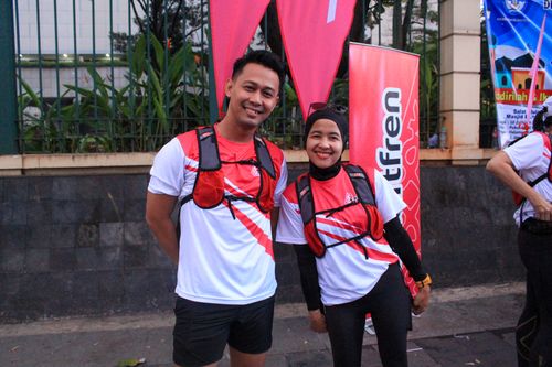 Race photo from Smartfren Run 2024 Vibes