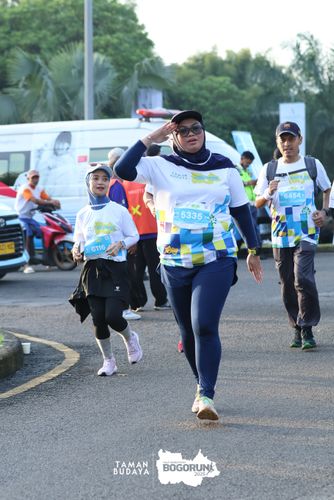 Race photo from Taman Budaya x BOGORUN 2025