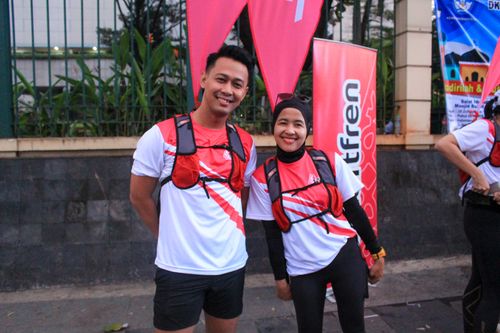 Race photo from Smartfren Run 2024 Vibes