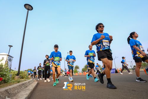 Race photo from ISOPlus Run 2024 Jakarta